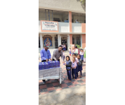 Sweet Distributed for Students of Asarma Primary School 